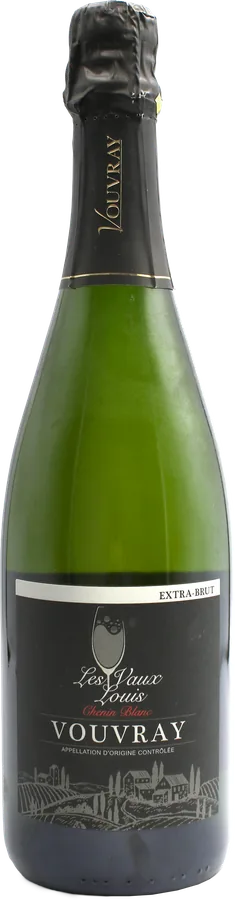 Bouteille de Vouvray Extra-Brut Les Vaux Louis
