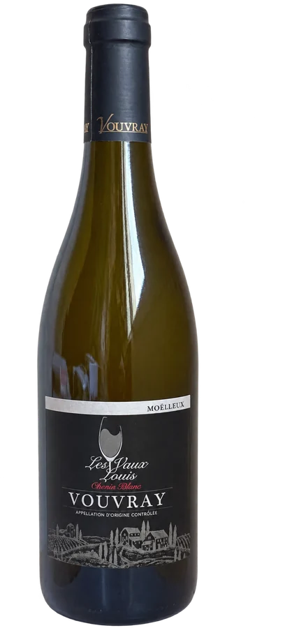 Bouteille de Vouvray Moelleux Les Vaux Louis
